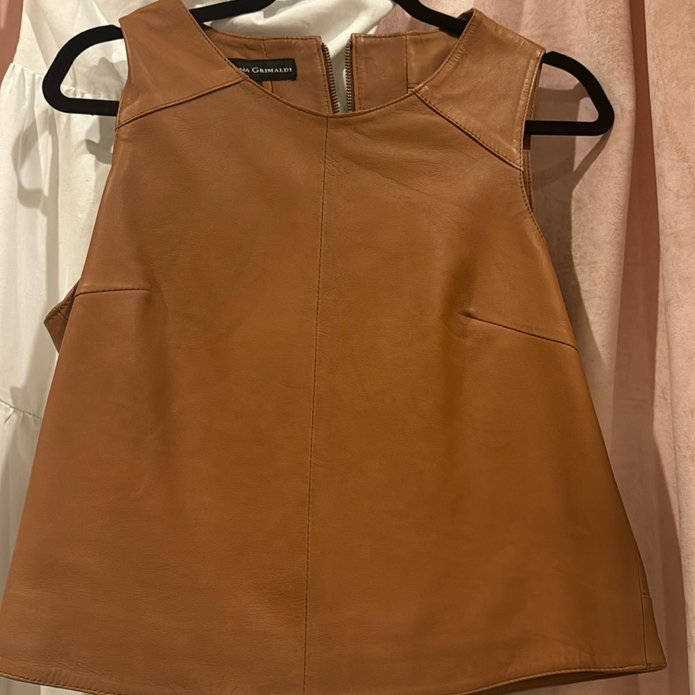 Women’s leather top